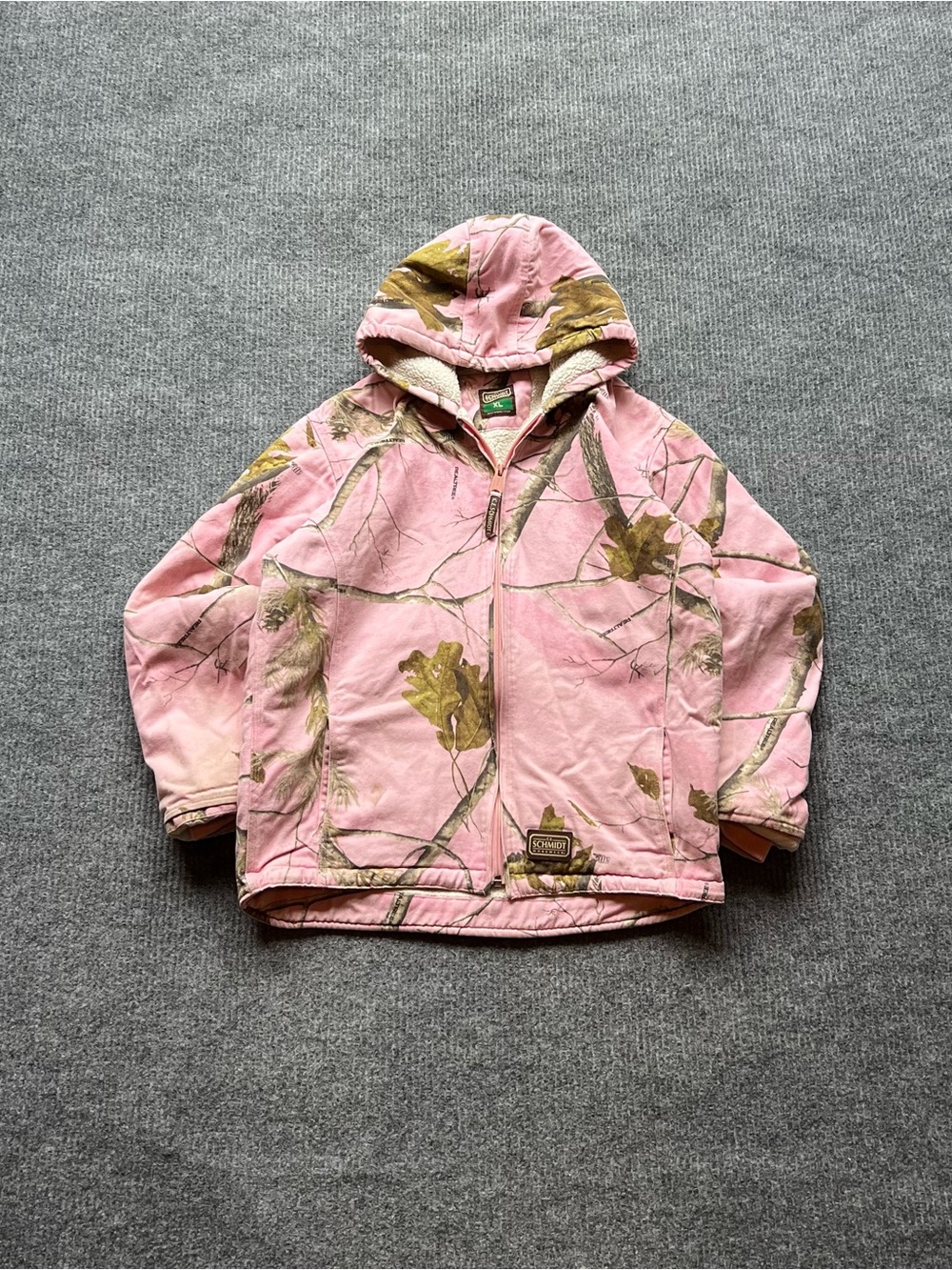 Y2K Realtree Camo Fleece Lined Jacket